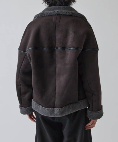 仿麂皮絨夾克