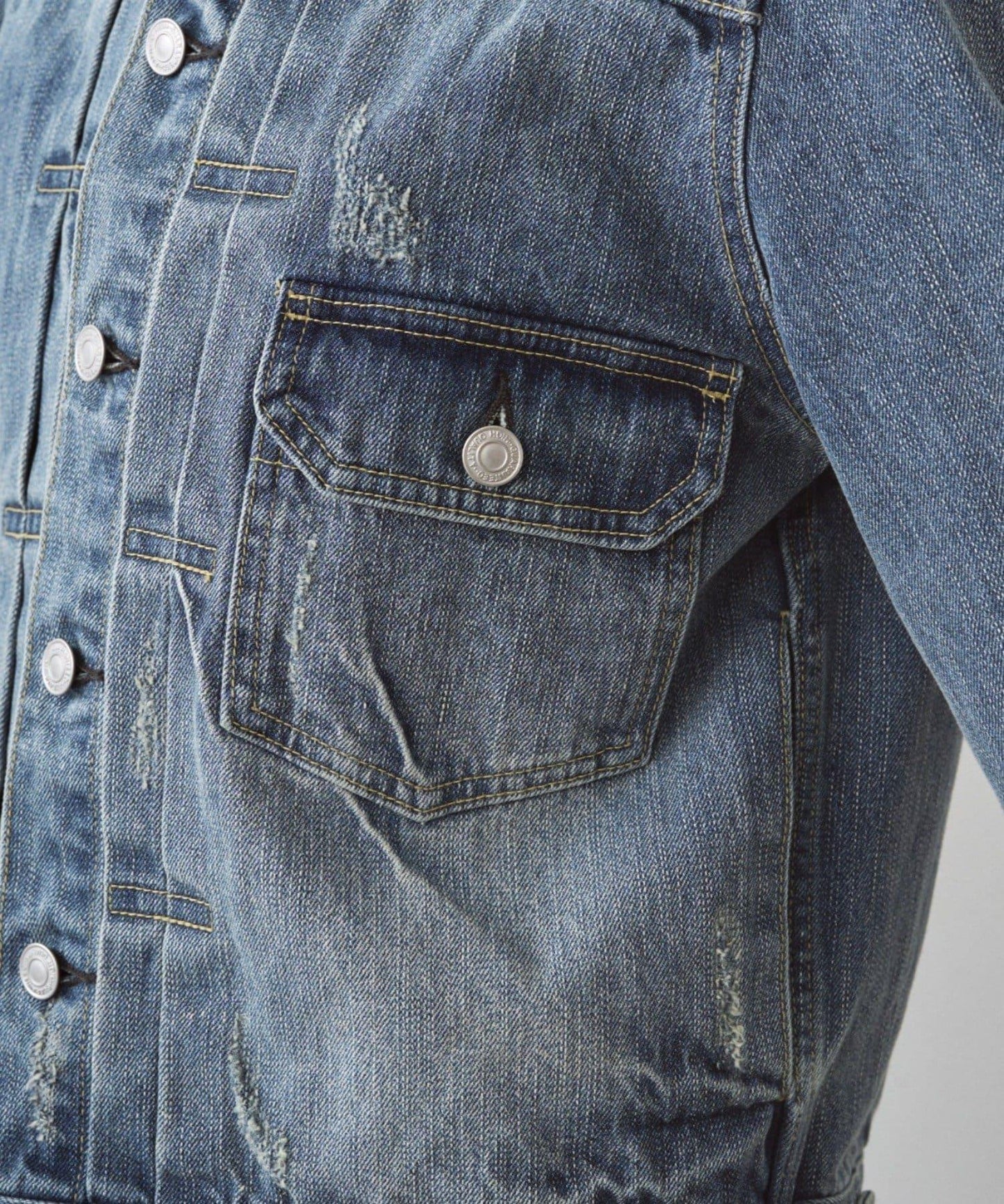 復古風牛仔夾克