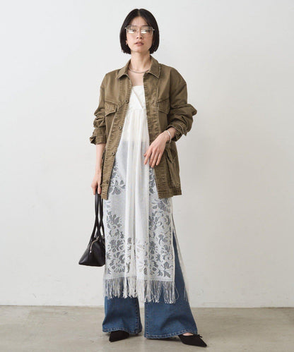 蕾絲吊帶連衣裙