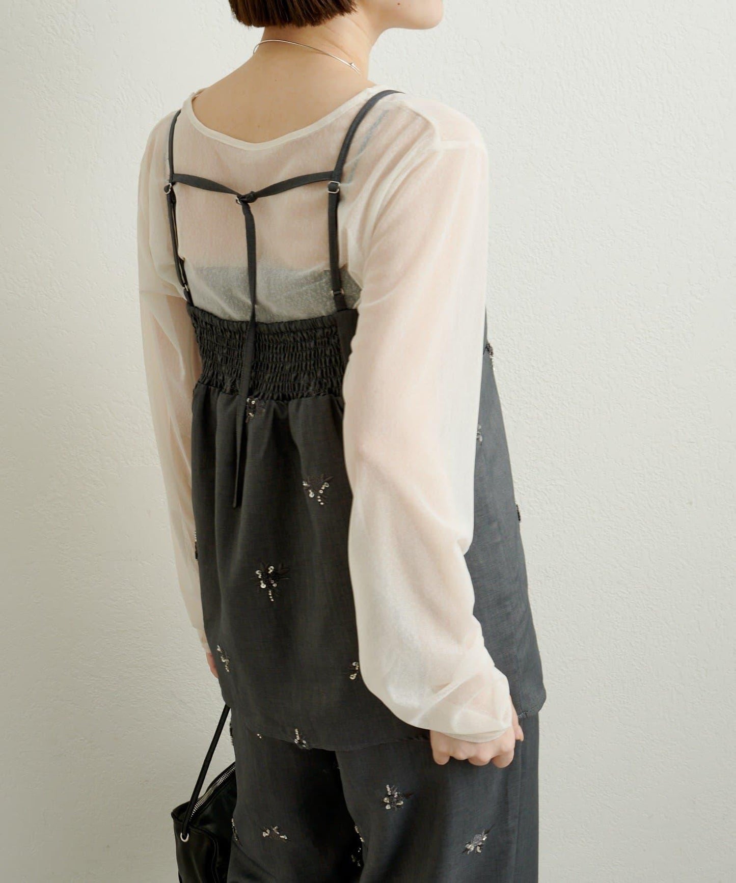 鑲鑽吊帶背心