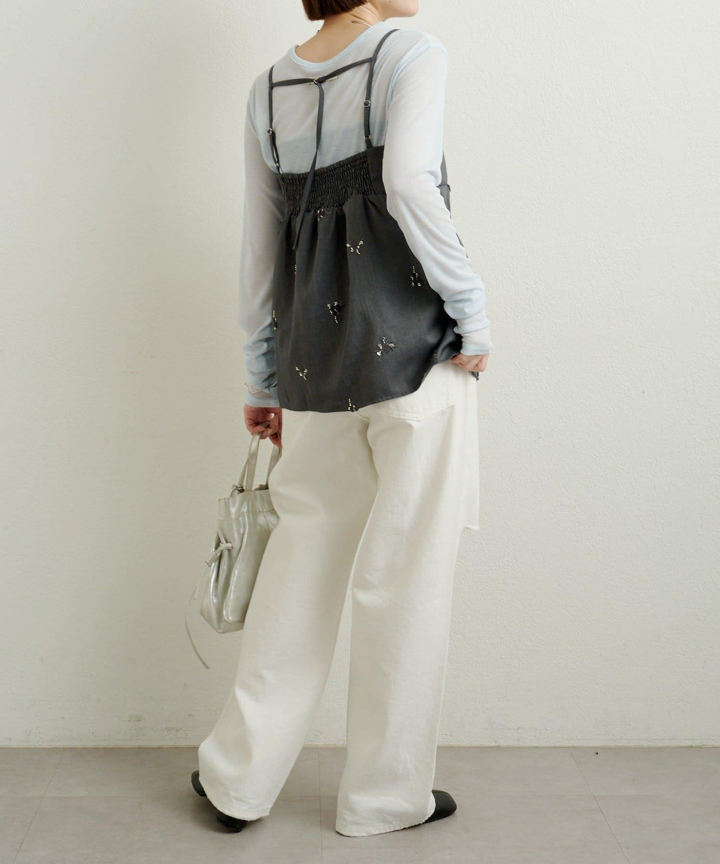 鑲鑽吊帶背心