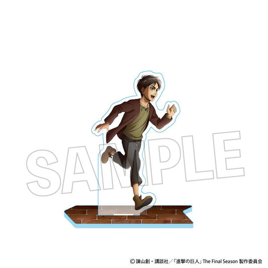 《進擊的巨人》_可拼接亞克力立牌【軌跡】 艾倫（幼年期）