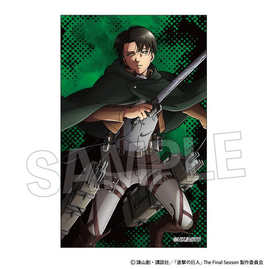 《進擊的巨人》亞克力卡片支架【軌跡】利威爾