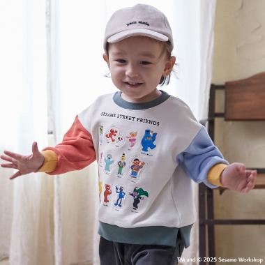 【SESAME STREET】卡通角色印花衛衣