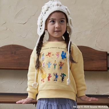 【SESAME STREET】卡通角色印花衛衣