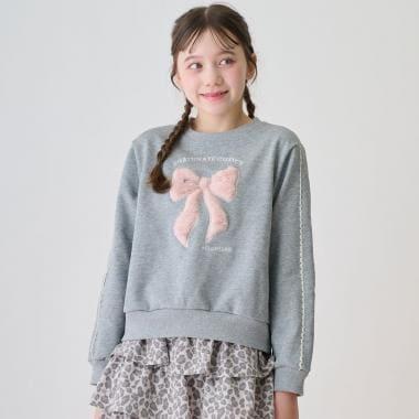 蝴蝶結裝飾衛衣