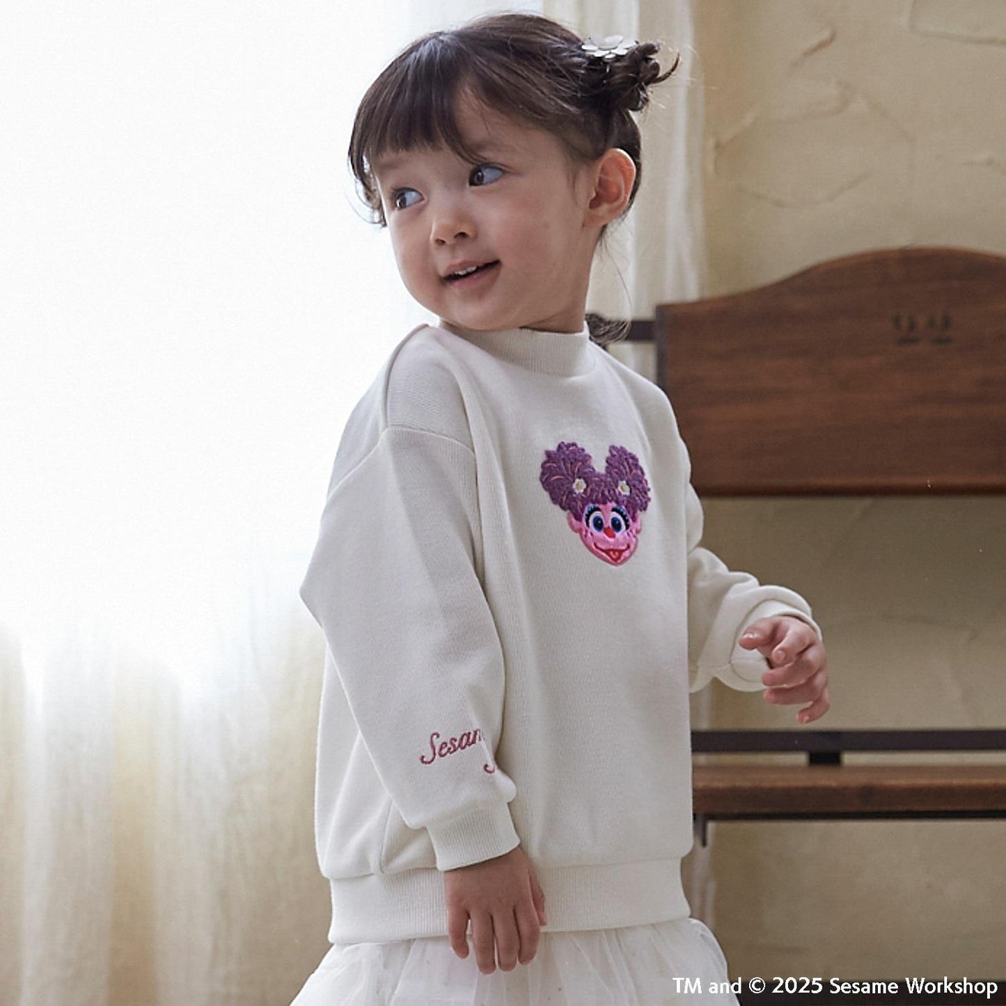 【SESAME STREET】圖案衛衣