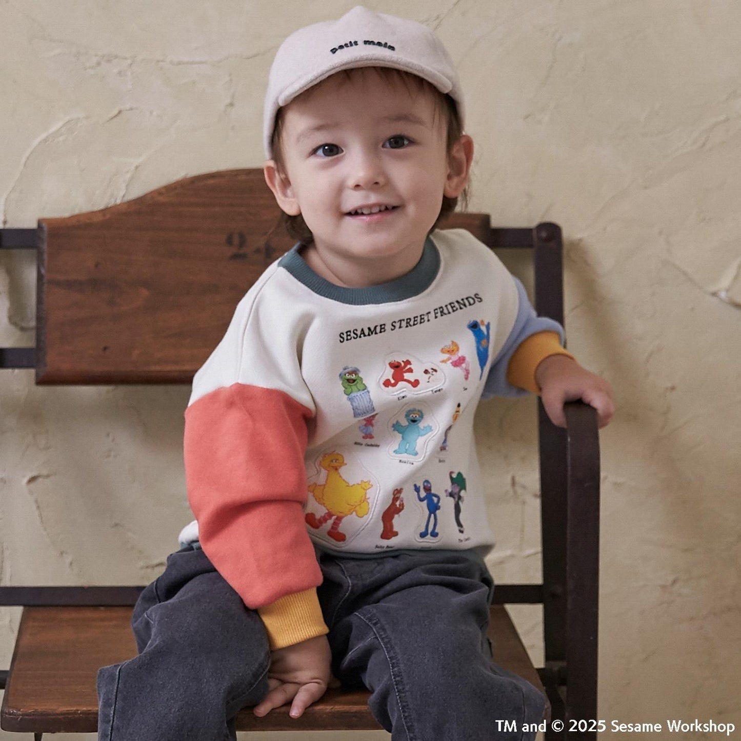 【SESAME STREET】卡通角色印花衛衣