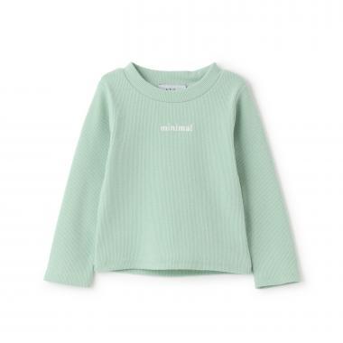 【表面磨毛】【吸溼發熱】羅紋T恤