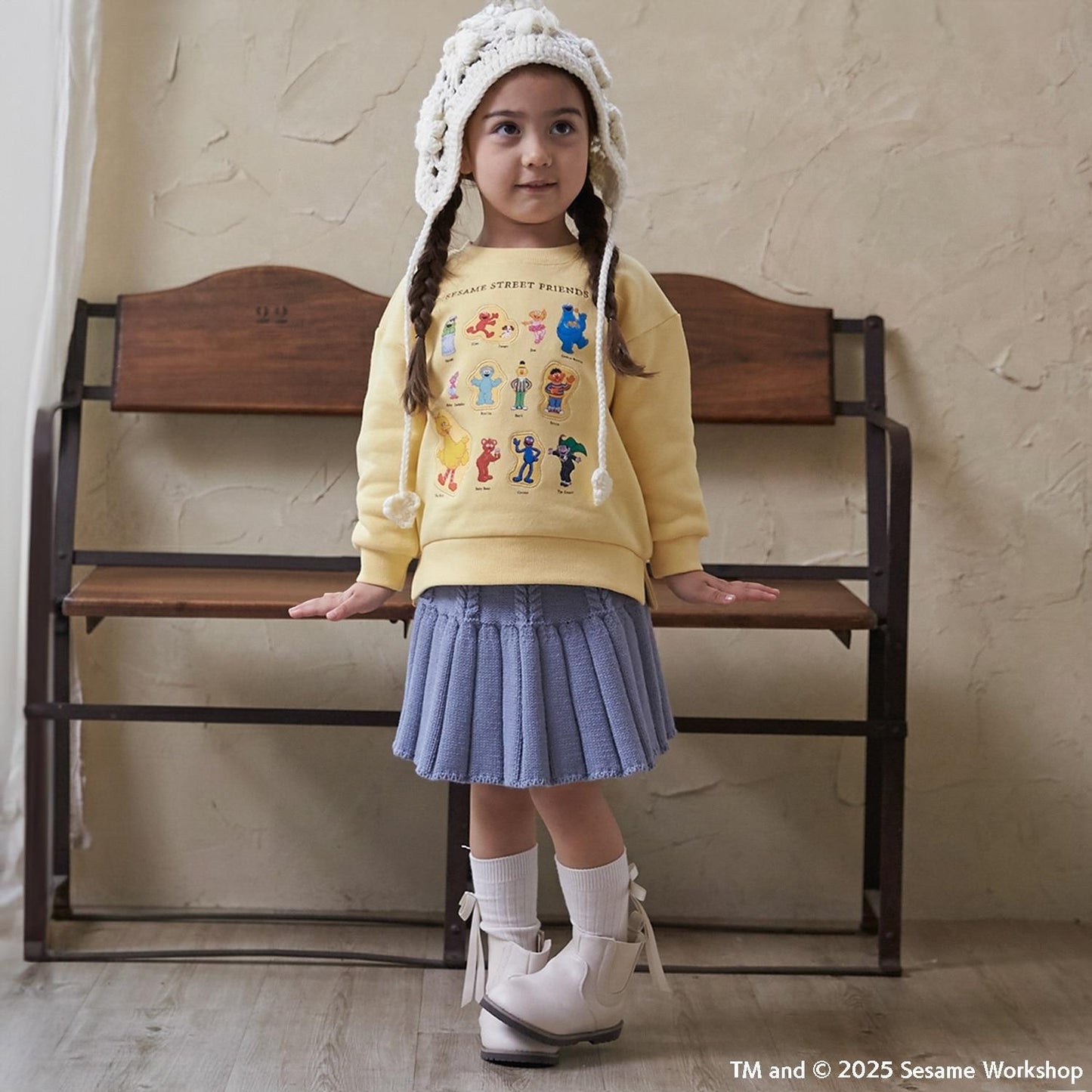 【SESAME STREET】卡通角色印花衛衣