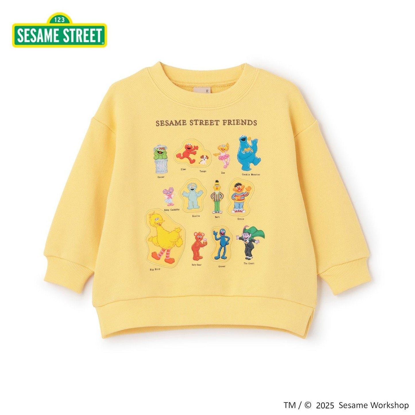 【SESAME STREET】卡通角色印花衛衣