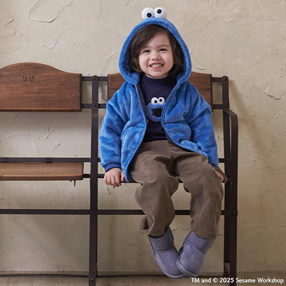 【SESAME STREET】毛絨連帽衛衣