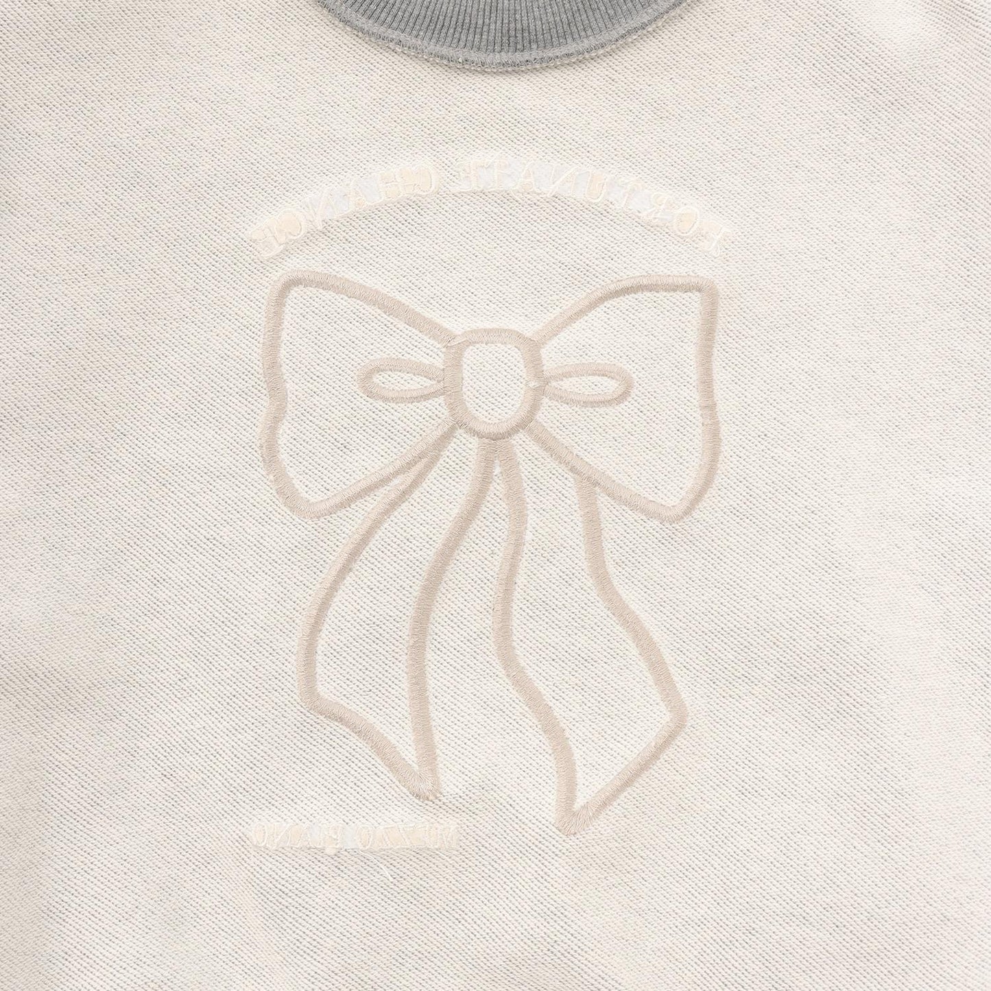 蝴蝶結裝飾衛衣