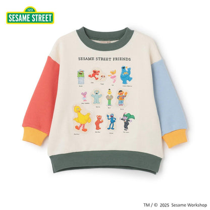 【SESAME STREET】卡通角色印花衛衣