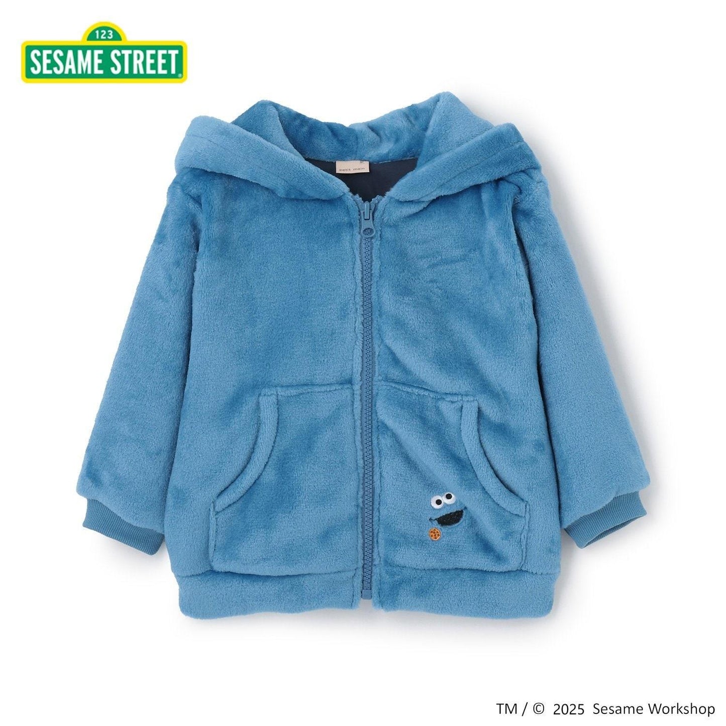 【SESAME STREET】毛絨連帽衛衣