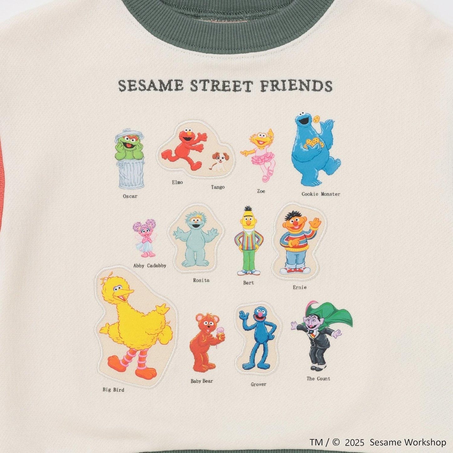 【SESAME STREET】卡通角色印花衛衣