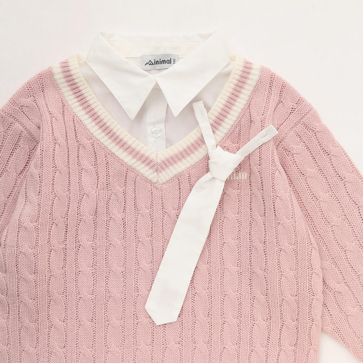 【可家庭水洗】層疊針織衫