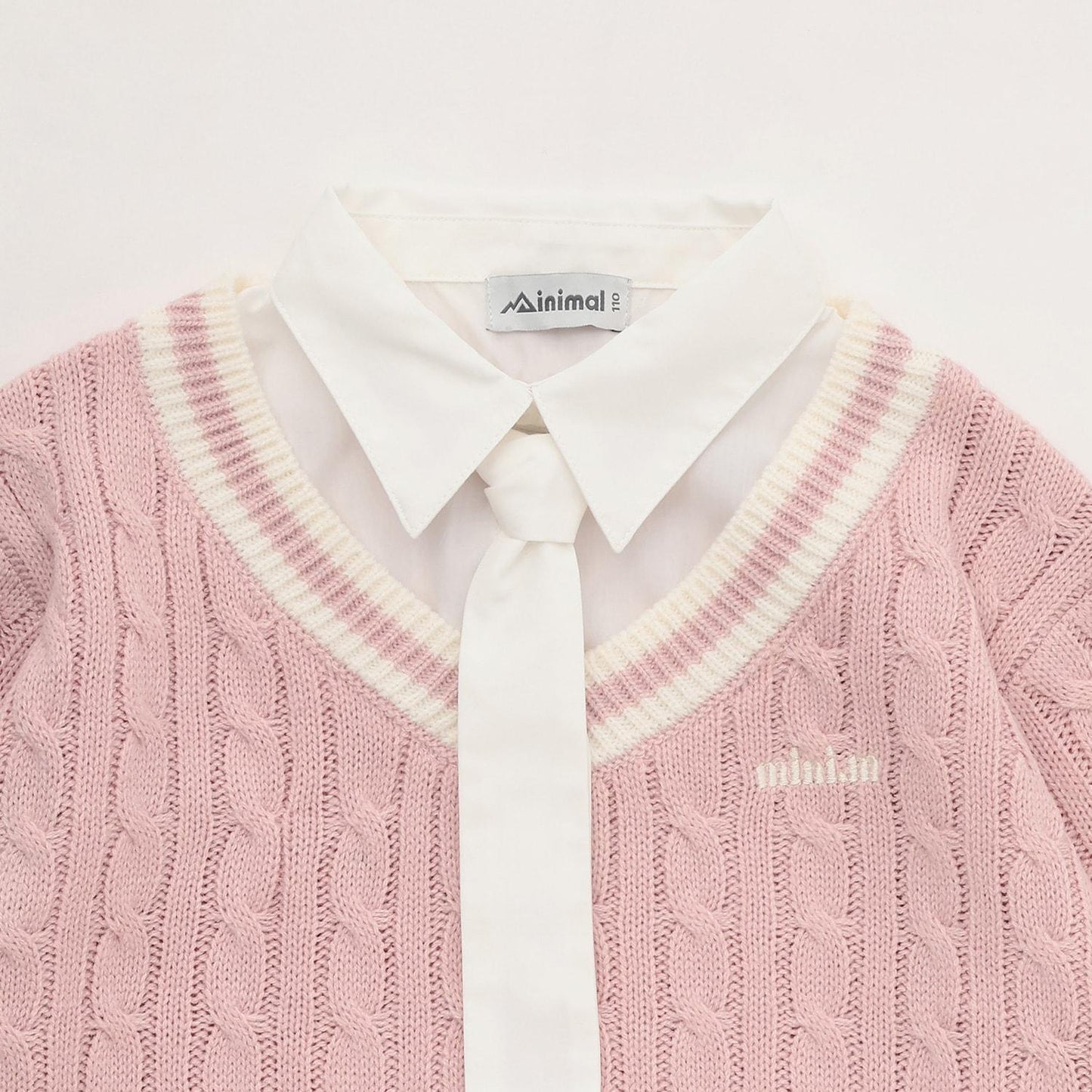 【可家庭水洗】層疊針織衫