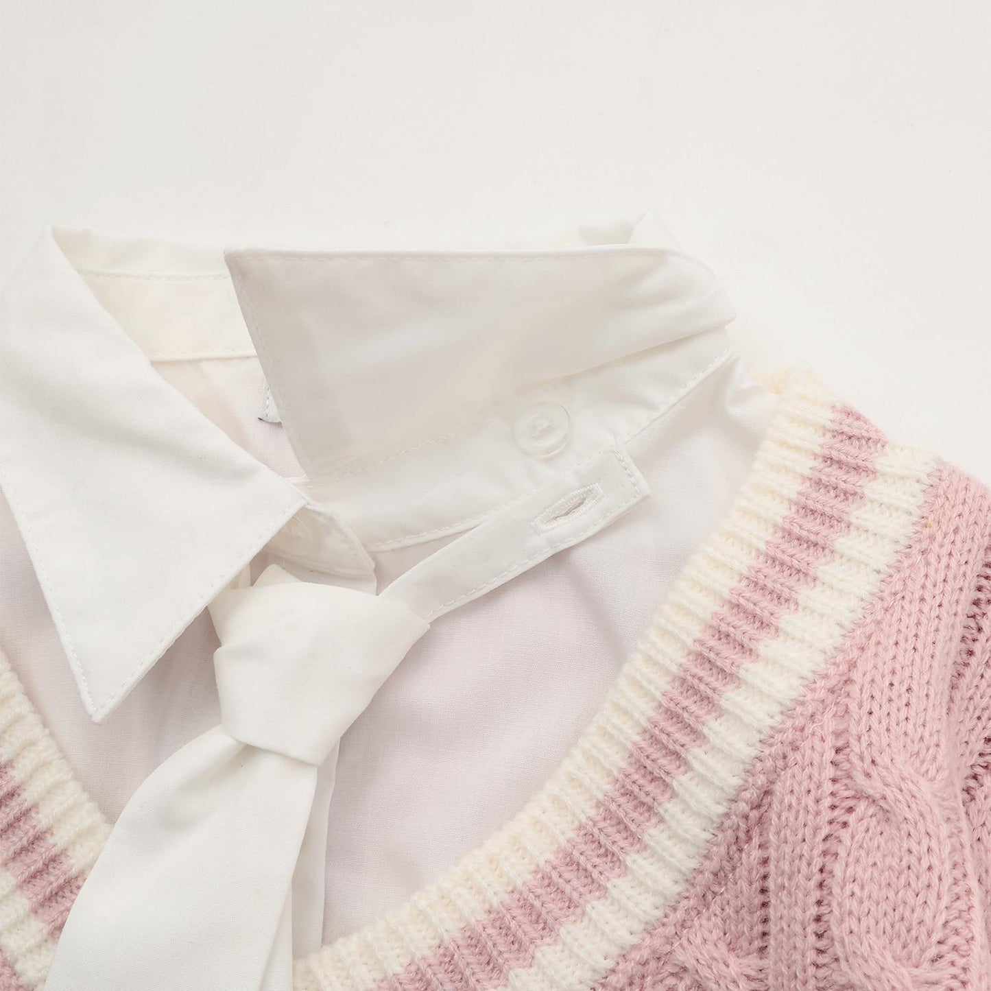 【可家庭水洗】層疊針織衫