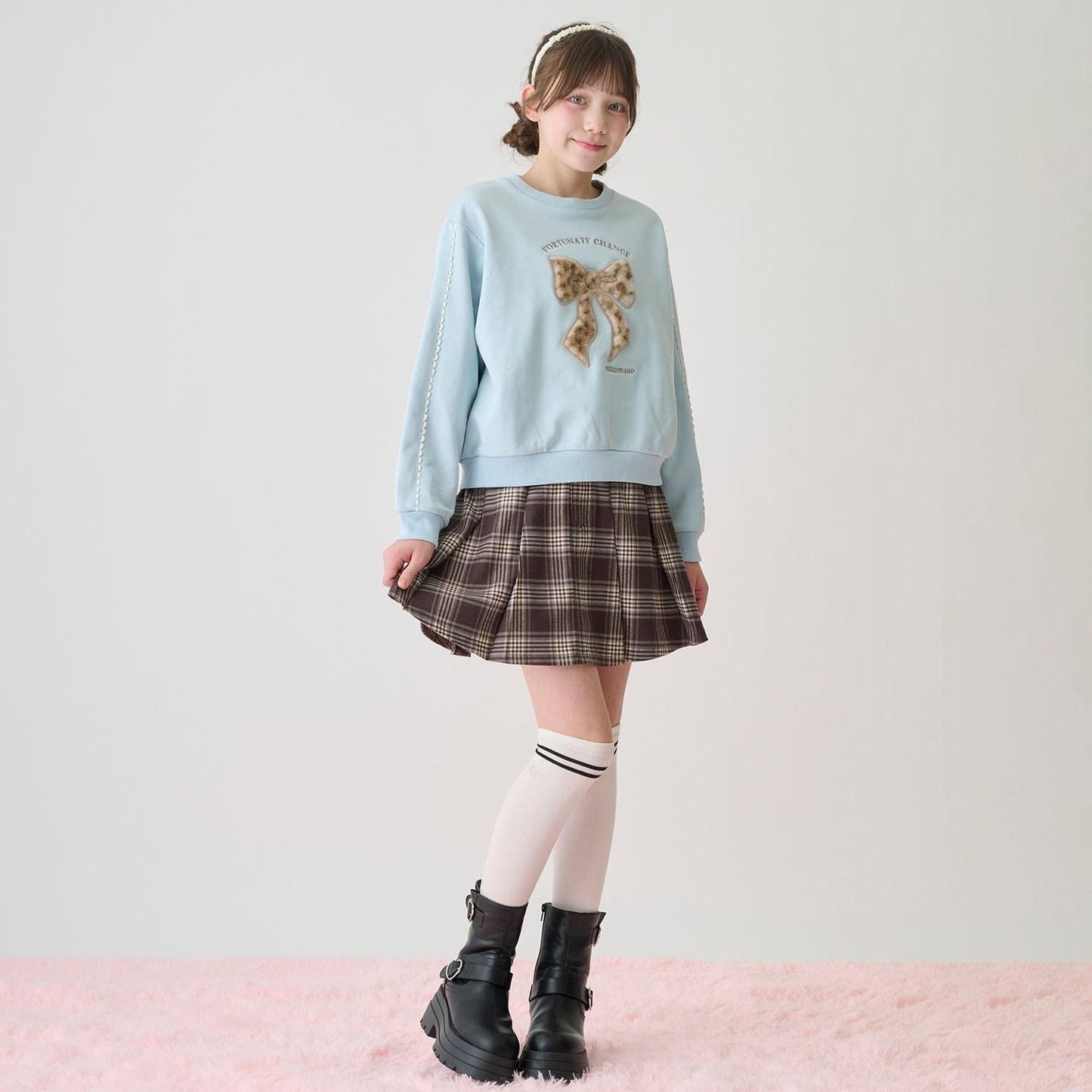 蝴蝶結裝飾衛衣