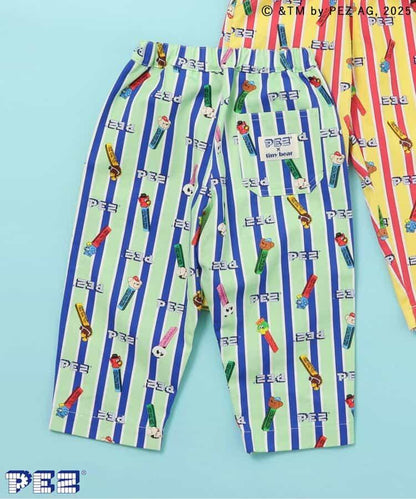 PEZ×tiny bear 全印花長褲 10分丈