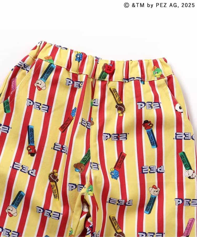 PEZ×tiny bear 全印花長褲 10分丈