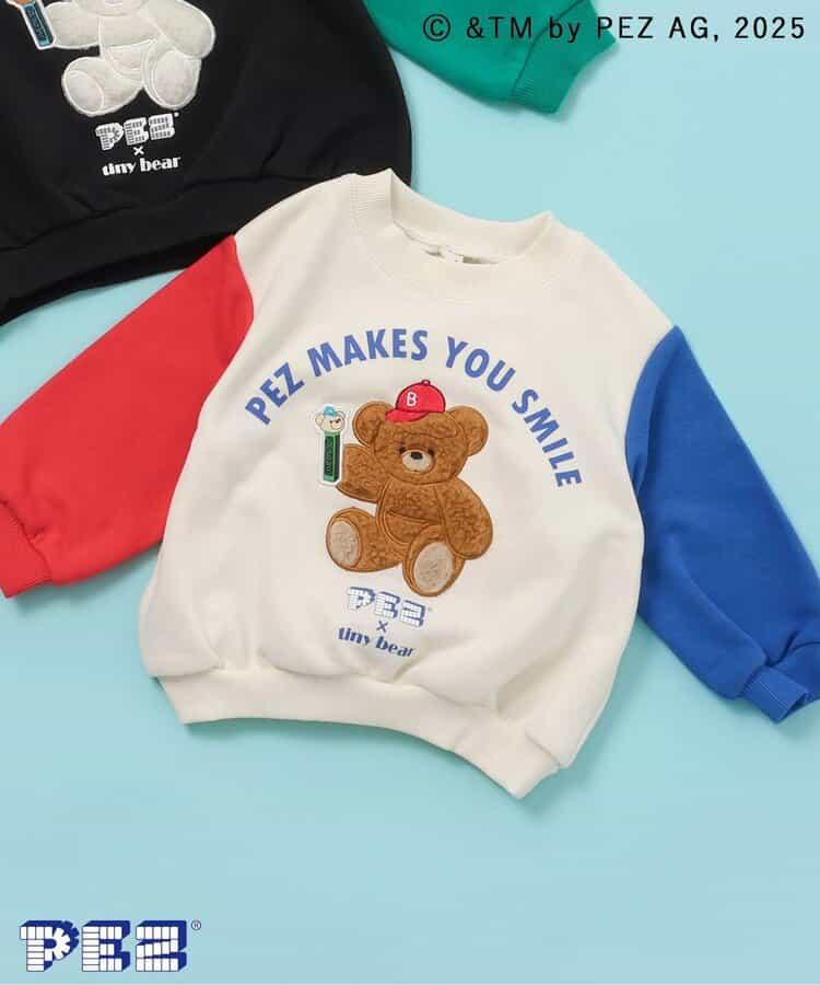PEZ×tiny bear 圖案衛衣
