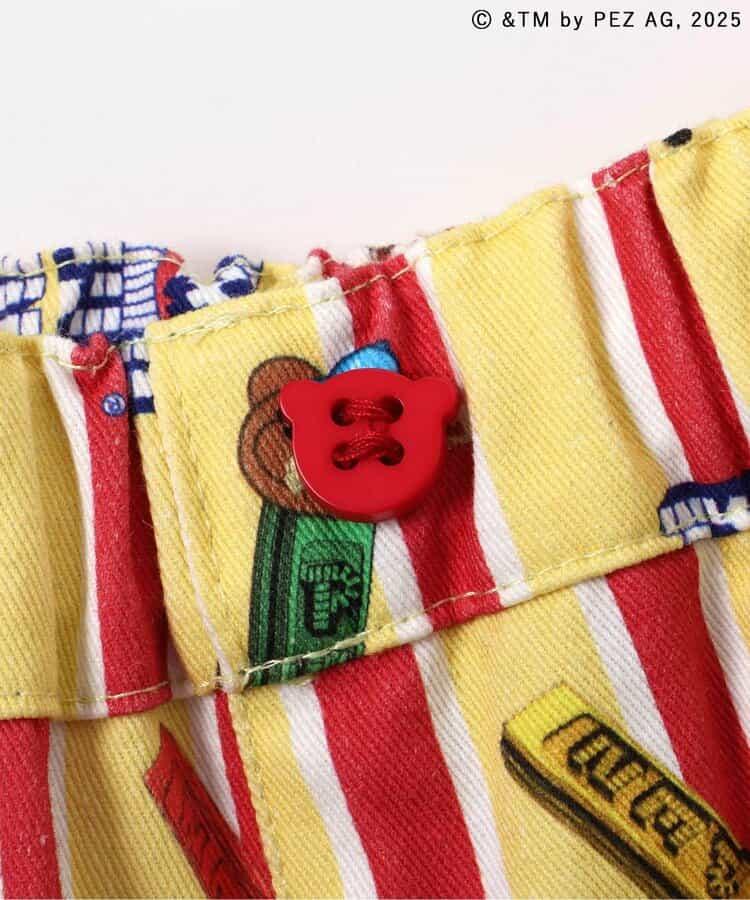 PEZ×tiny bear 全印花長褲 10分丈