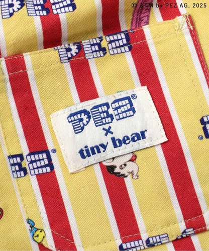 PEZ×tiny bear 全印花長褲 10分丈