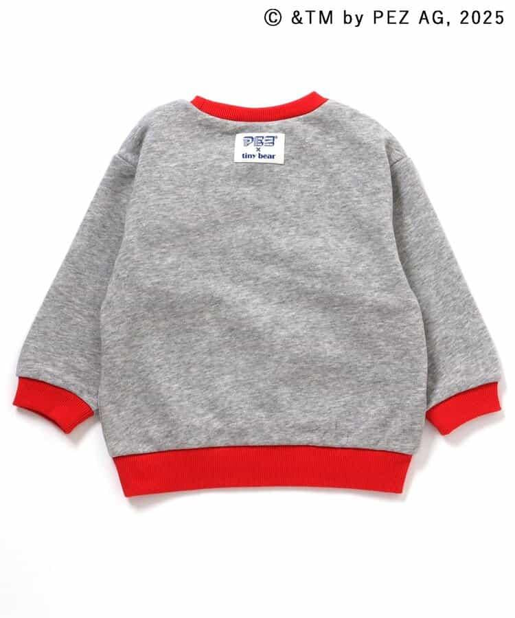 PEZ×tiny bear 貼布繡&刺繡衛衣