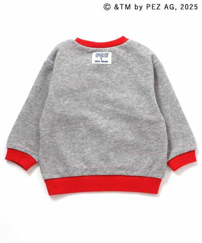 PEZ×tiny bear 貼布繡&刺繡衛衣