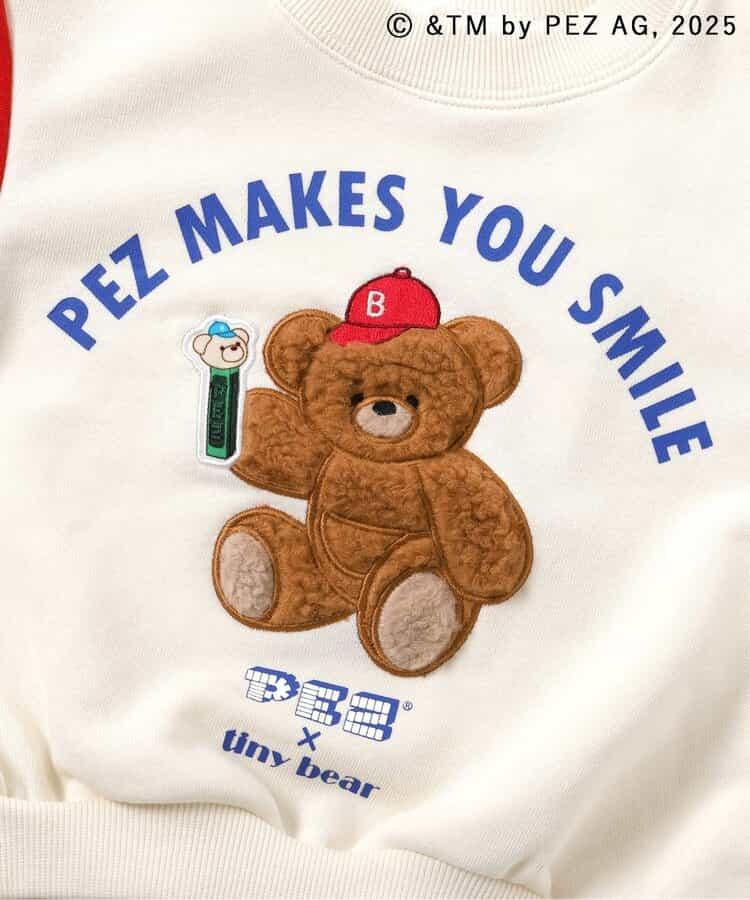 PEZ×tiny bear 圖案衛衣
