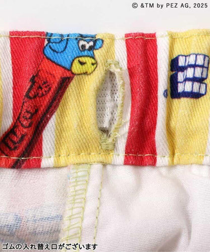 PEZ×tiny bear 全印花長褲 10分丈