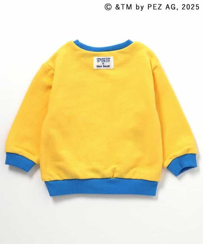 PEZ×tiny bear 貼布繡&刺繡衛衣