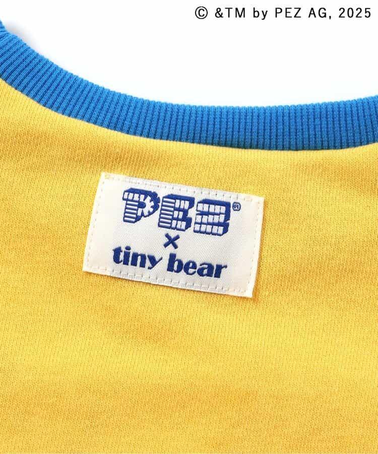 PEZ×tiny bear 貼布繡&刺繡衛衣