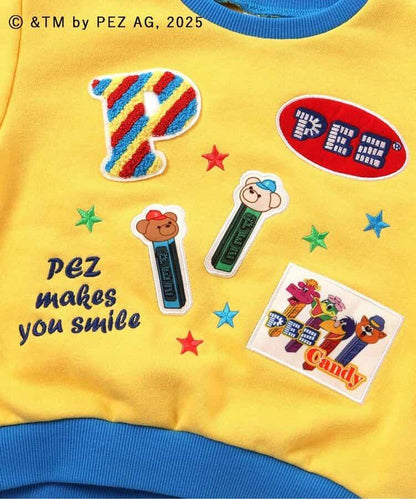 PEZ×tiny bear 貼布繡&刺繡衛衣