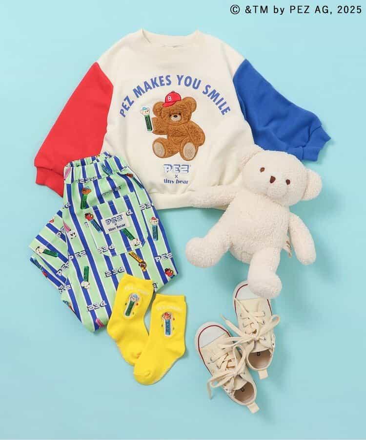 PEZ×tiny bear 襪子