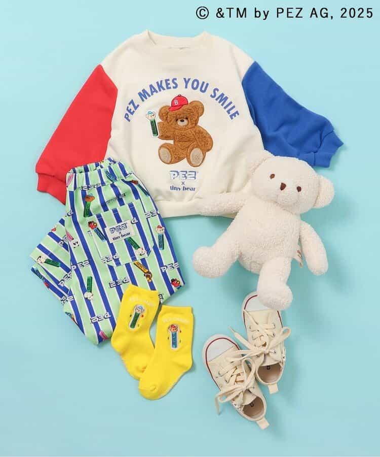 PEZ×tiny bear 圖案衛衣