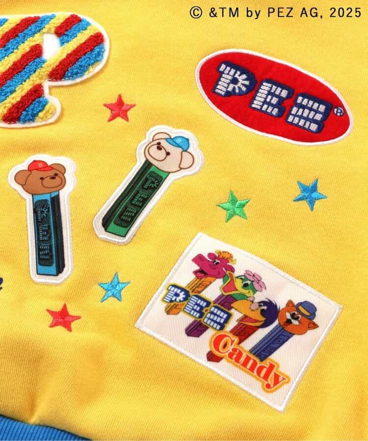 PEZ×tiny bear 貼布繡&刺繡衛衣