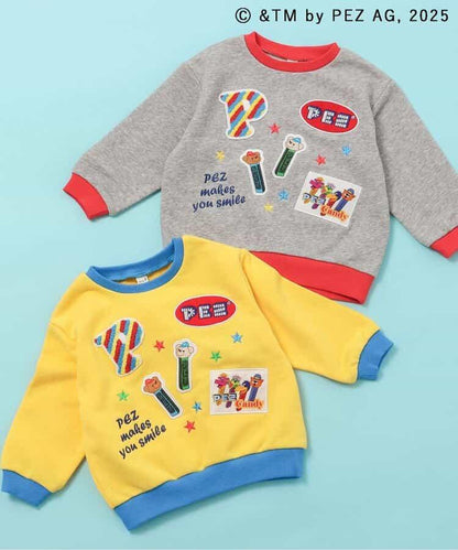 PEZ×tiny bear 貼布繡&刺繡衛衣