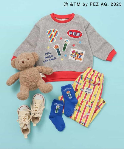 PEZ×tiny bear 貼布繡&刺繡衛衣