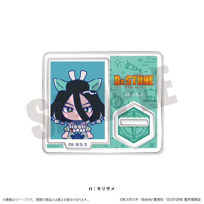 《Dr.STONE 石紀元》 柔滑ID照片風迷你立牌 H 霧雨