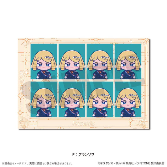 《Dr.STONE 石紀元》_にゅ〜とろ 第二彈 ID照片貼紙 F 弗朗索瓦