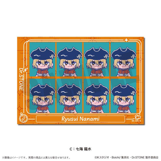《Dr.STONE 石紀元》_にゅ〜とろ 第二彈 ID照片貼紙 C 七海龍水