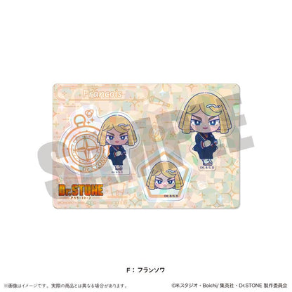 《Dr.STONE 石紀元》_にゅ〜とろ 第二彈 全息貼紙 F 弗朗索瓦