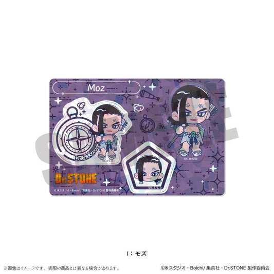 《Dr.STONE 石紀元》_にゅ〜とろ 第二彈 鐳射貼紙 I 莫茲