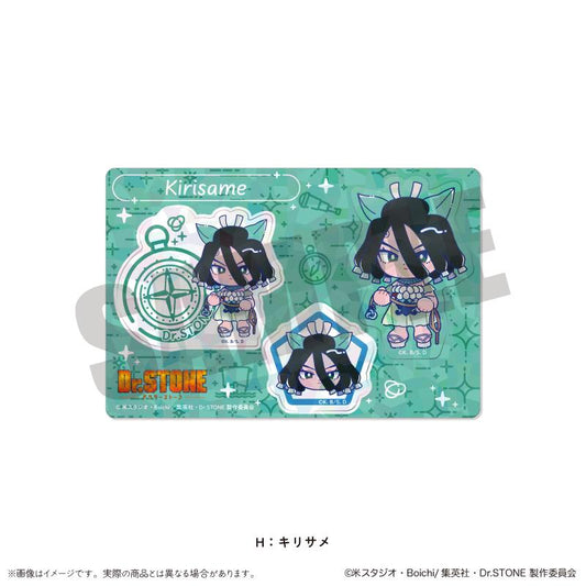 《Dr.STONE 石紀元》_にゅ〜とろ 第二彈 鐳射貼紙套裝 H 霧雨