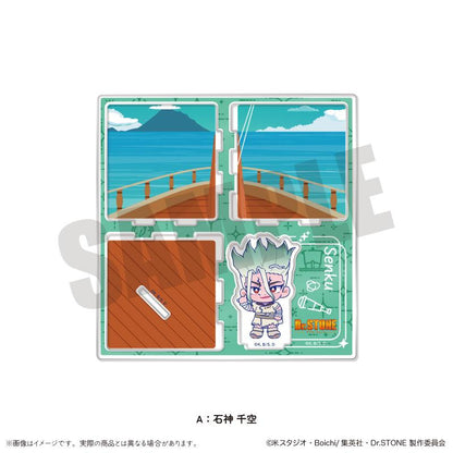 《Dr.STONE 石紀元》_にゅ〜とろ 第二彈 亞克力場景擺件 A 石神千空