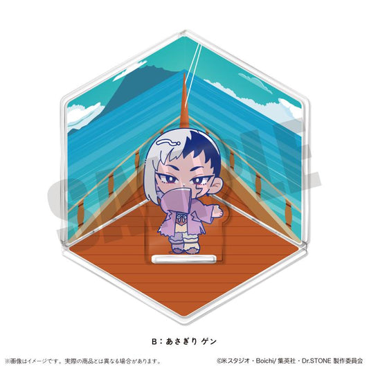 《Dr.STONE 石紀元》_にゅ〜とろ 第二彈 亞克力場景擺件 B 淺霧幻