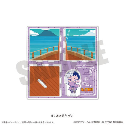 《Dr.STONE 石紀元》_にゅ〜とろ 第二彈 亞克力場景擺件 B 淺霧幻